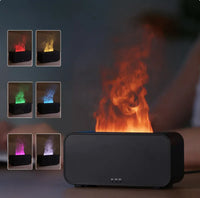 Flame Effect Aroma Diffuser – Ultra Silent Humidifier